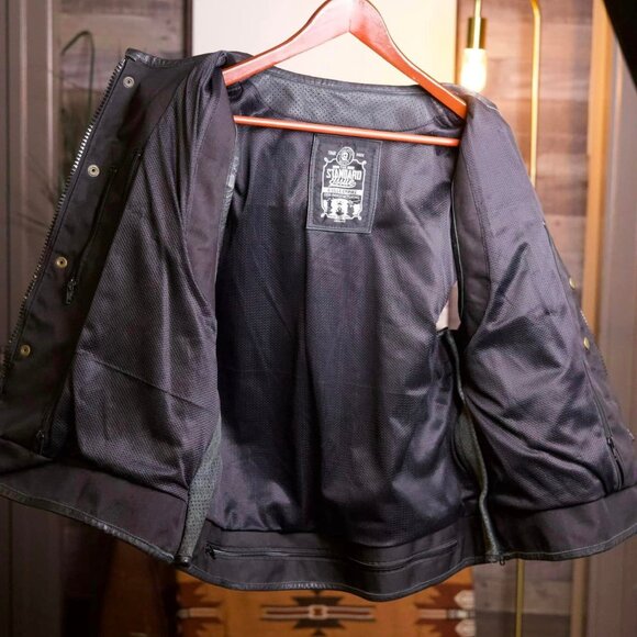 Eville Empire "Standard Issue" Motorcycle Vest - Picture 5 of 8